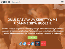 Tablet Screenshot of businessoulu.com